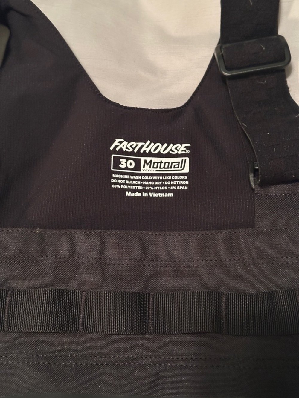 Men's FASTHOUSE MOTORALL MX size 30 (Like New!) - Picture 4 of 5